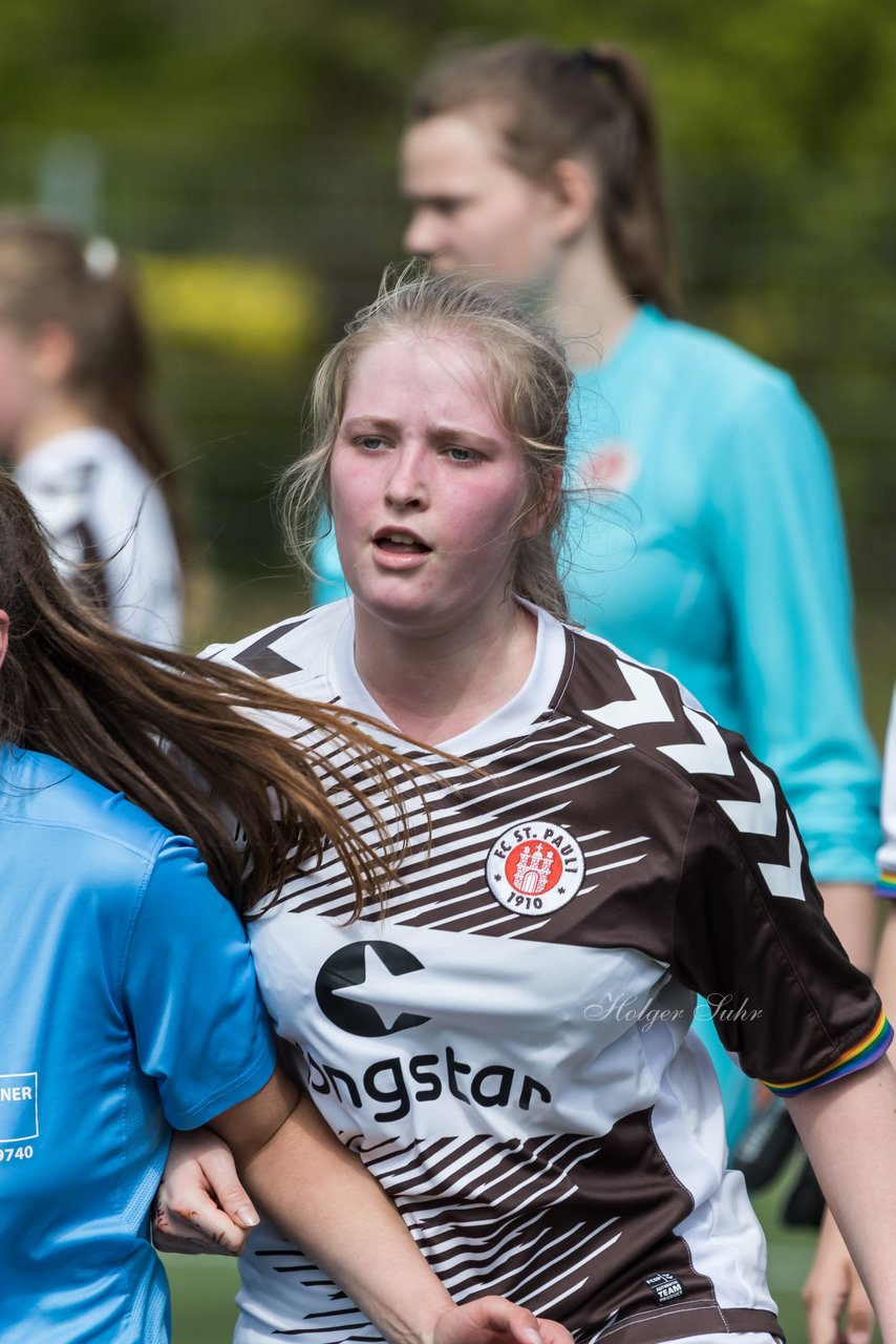 Bild 323 - B-Juniorinnen Ellerau - St. Pauli : Ergebnis: 1:1